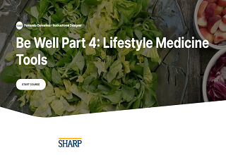 Be Well Part 4: Lifestyle Medicine Tools - Online Banner
